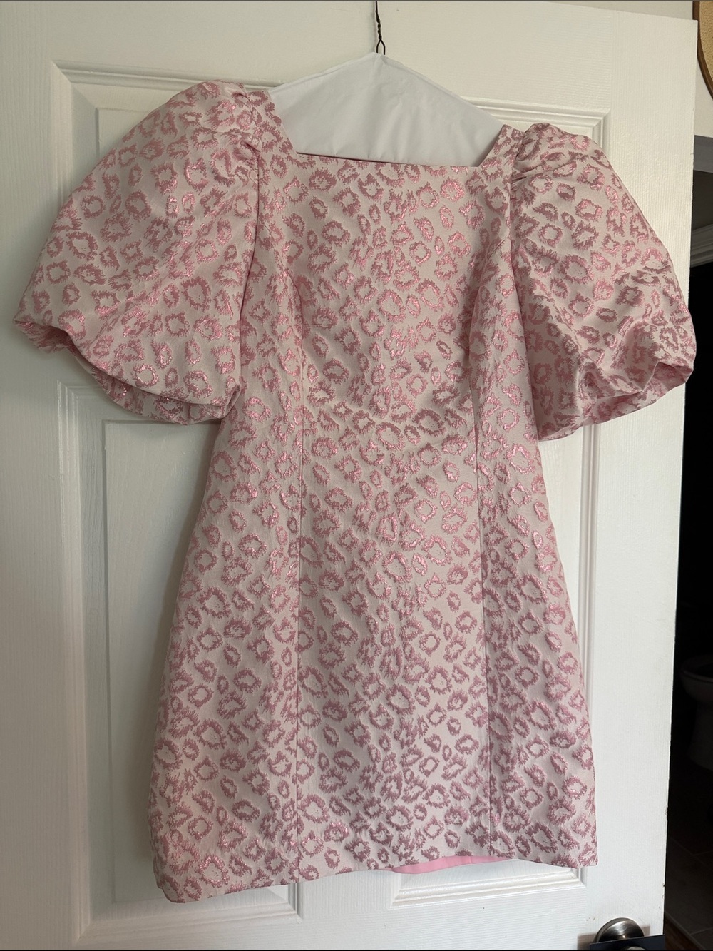 Lilly Pulitzer Pink Metallic Mini Dress Sz 2